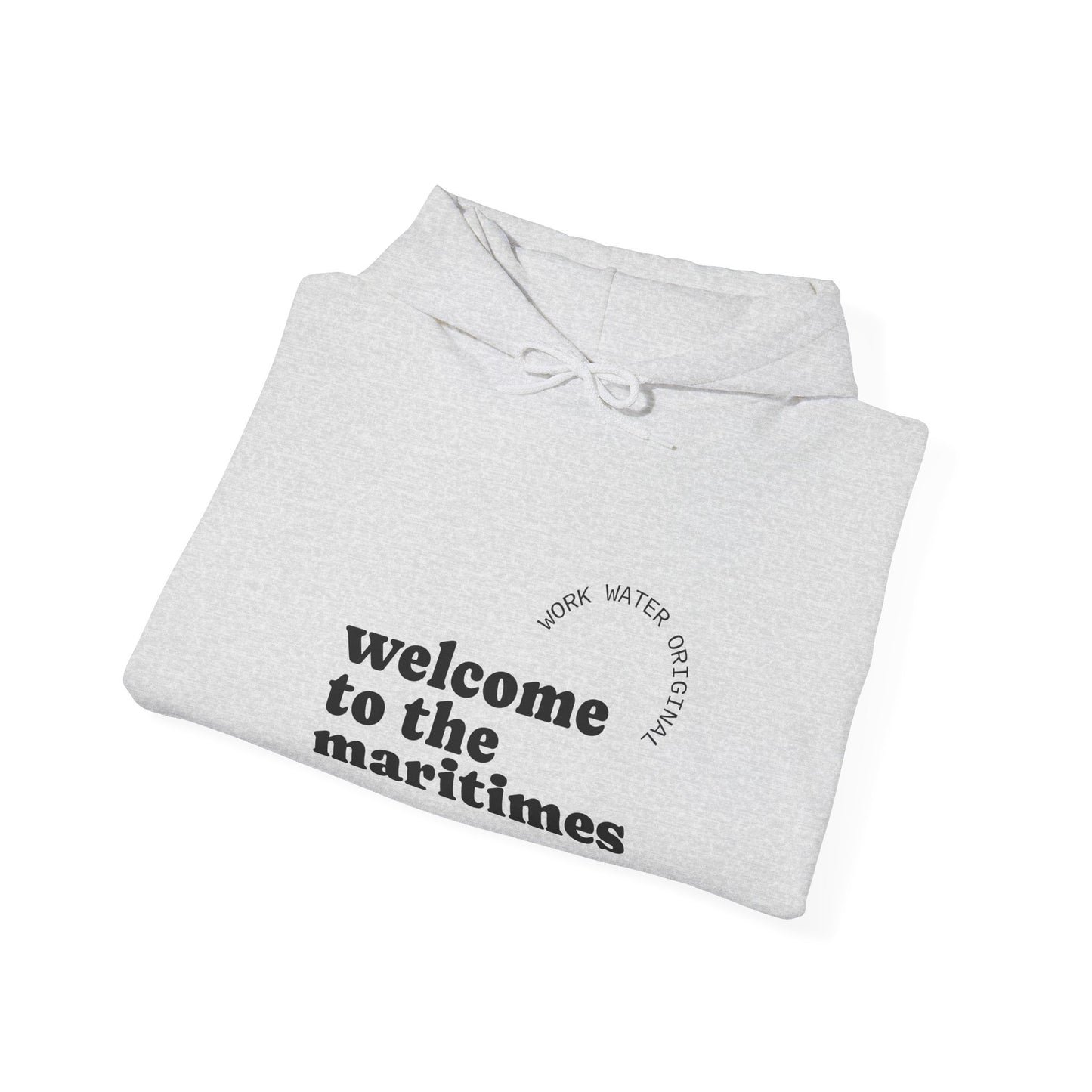 'Welcome to the Maritimes' Cozy Hooded Sweatshirt