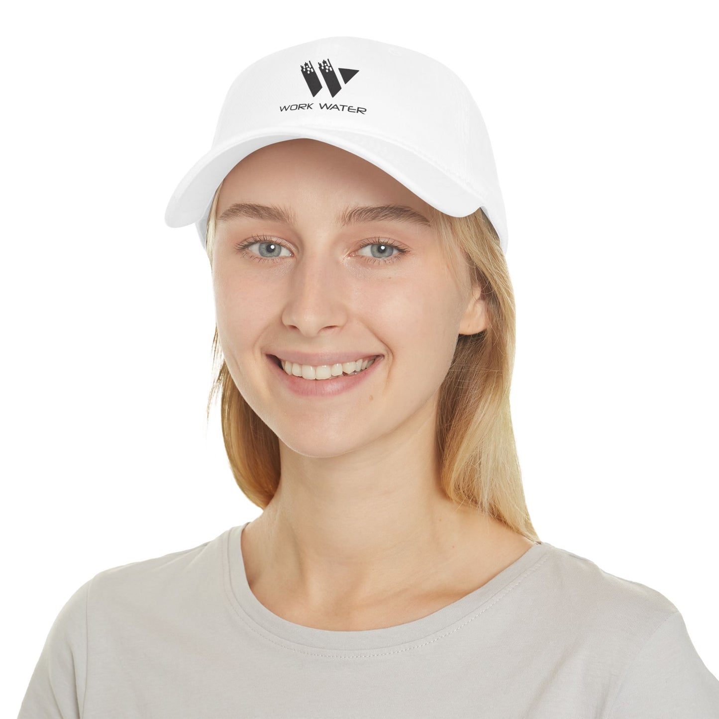 Work Water Logo Low Profile Baseball Cap
