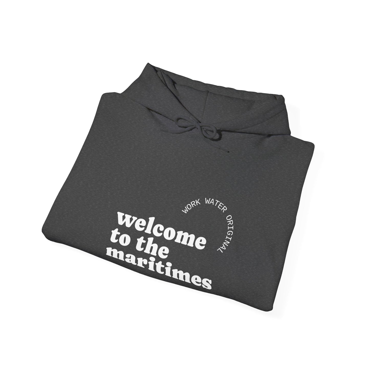 'Welcome to the Maritimes' Cozy Hooded Sweatshirt
