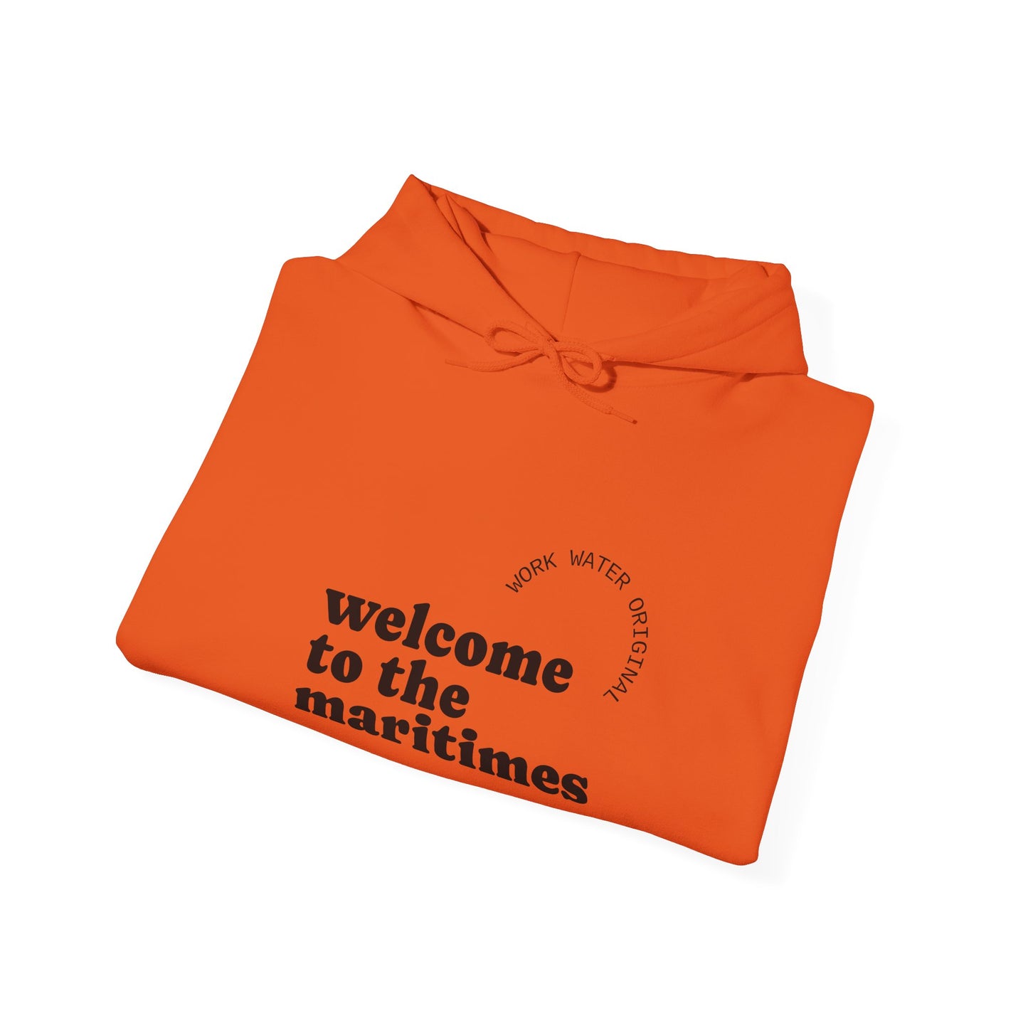 'Welcome to the Maritimes' Cozy Hooded Sweatshirt