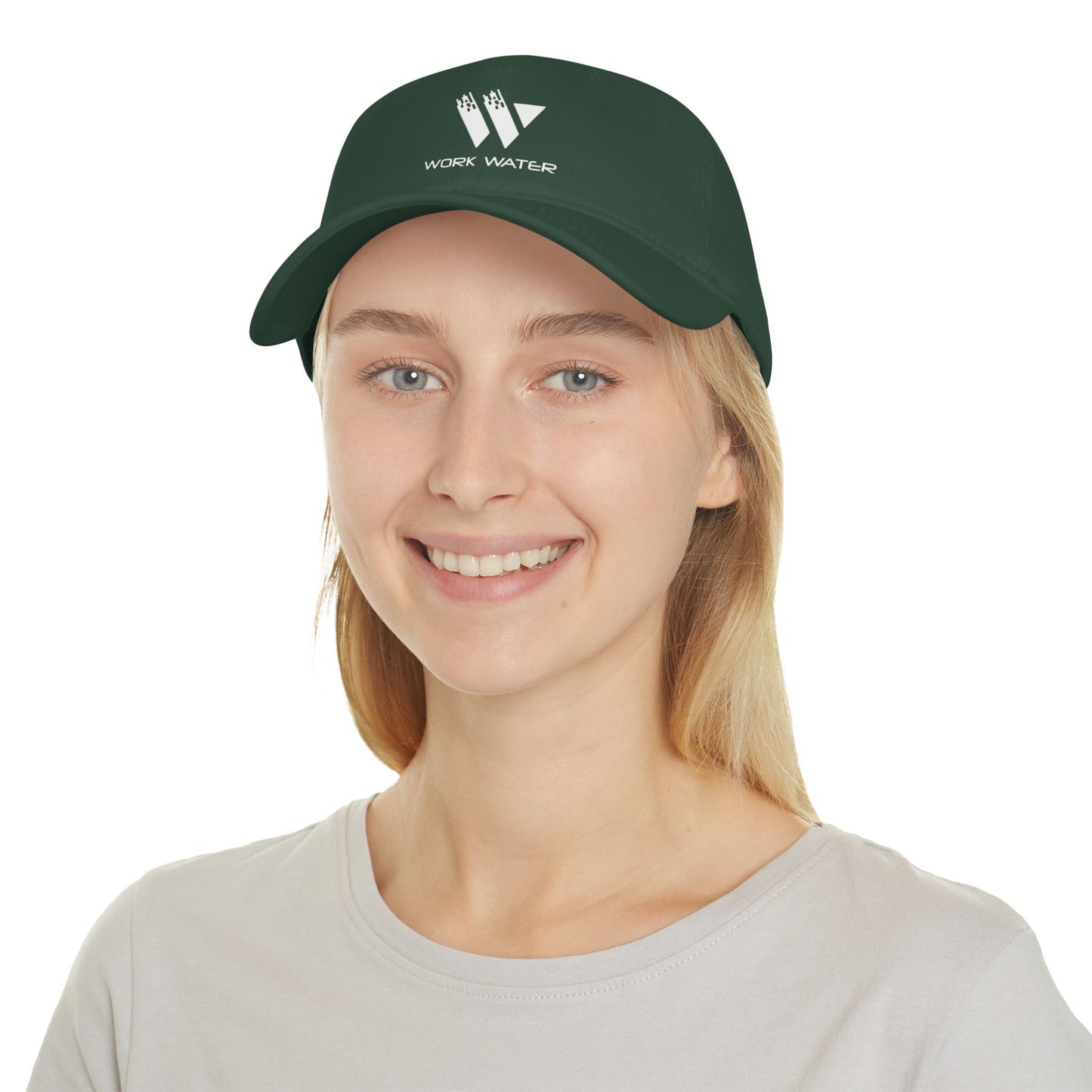 Work Water Logo Low Profile Baseball Cap