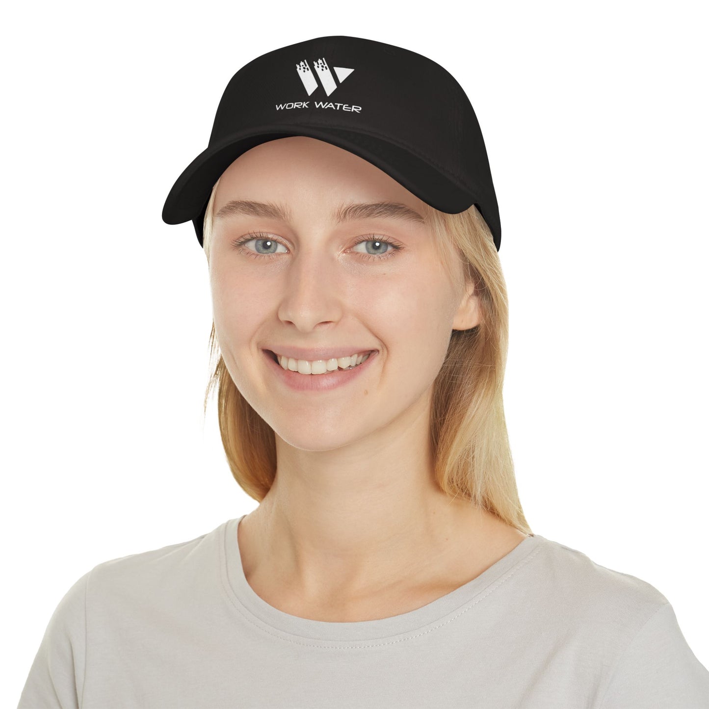 Work Water Logo Low Profile Baseball Cap