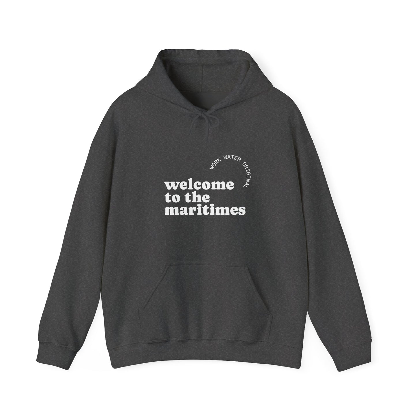 'Welcome to the Maritimes' Cozy Hooded Sweatshirt