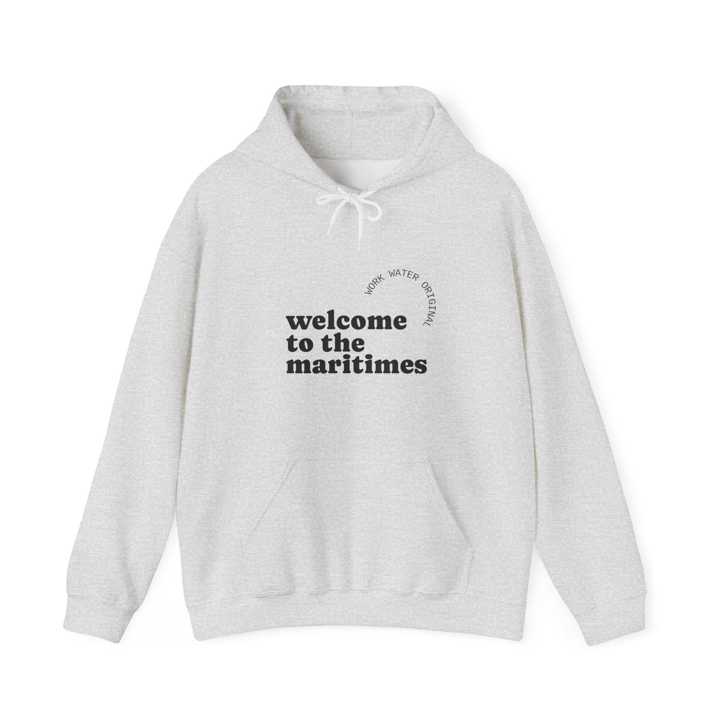 'Welcome to the Maritimes' Cozy Hooded Sweatshirt