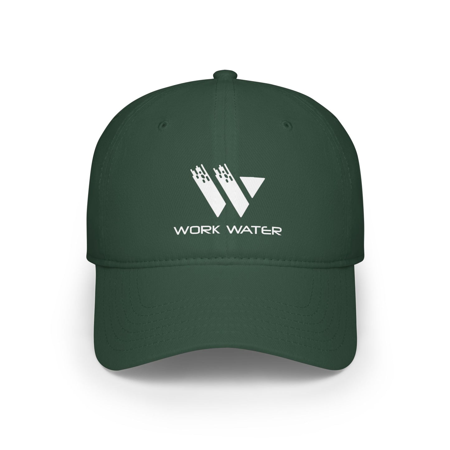 Work Water Logo Low Profile Baseball Cap