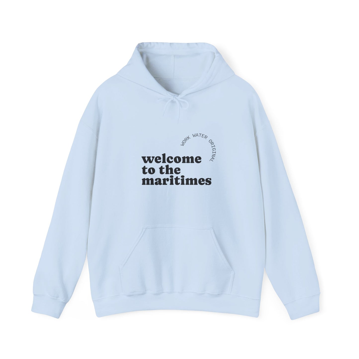 'Welcome to the Maritimes' Cozy Hooded Sweatshirt