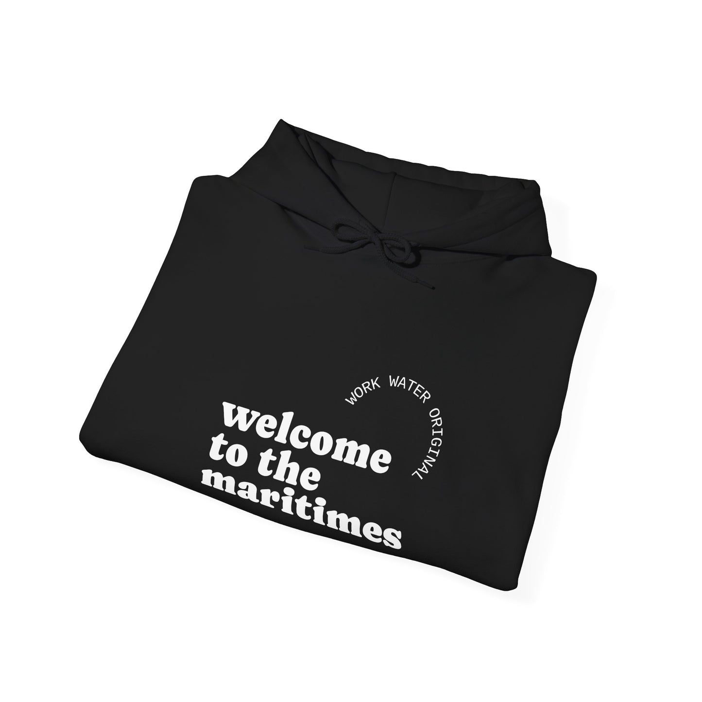 'Welcome to the Maritimes' Cozy Hooded Sweatshirt