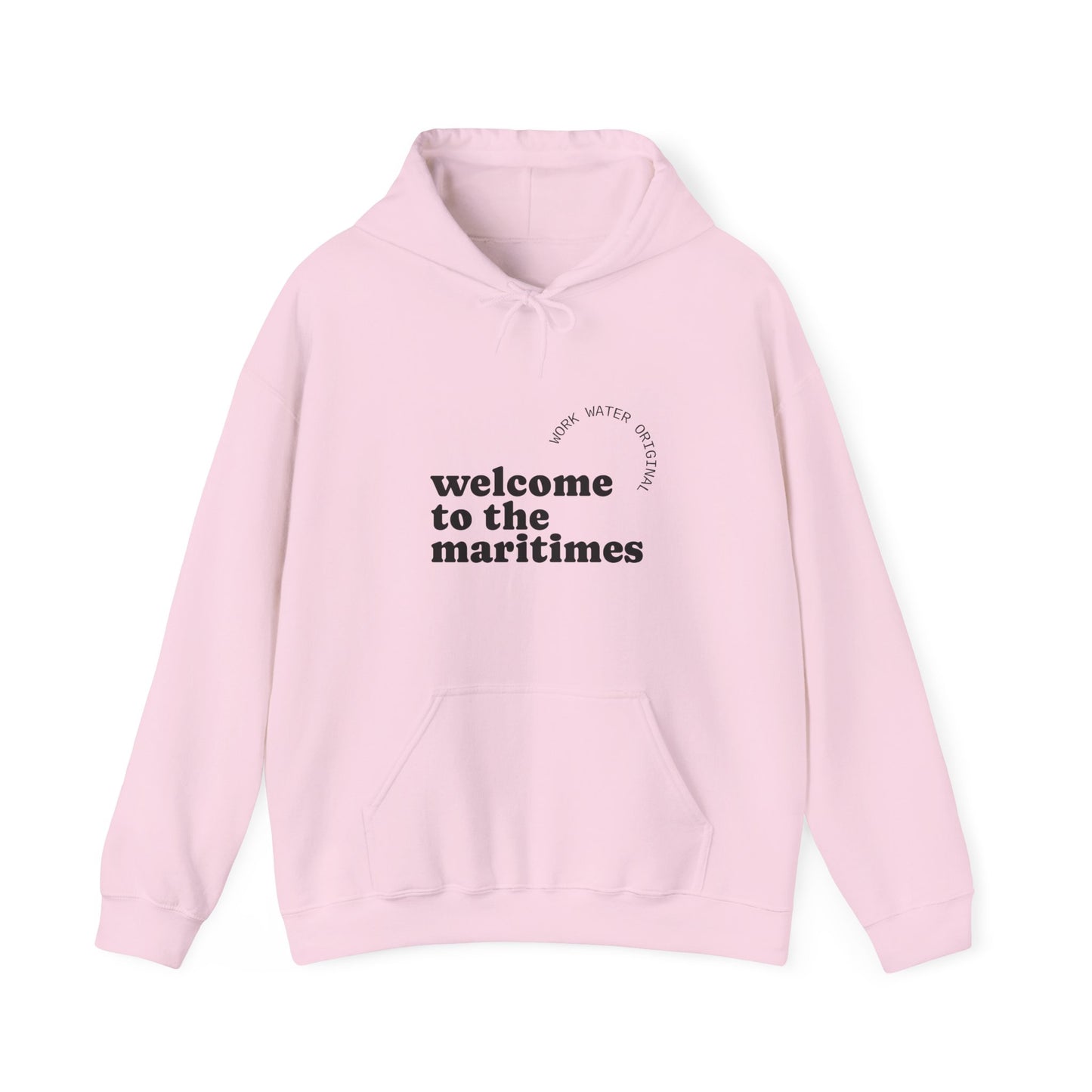 'Welcome to the Maritimes' Cozy Hooded Sweatshirt