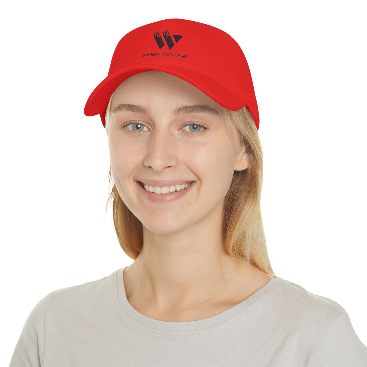 Work Water Logo Low Profile Baseball Cap