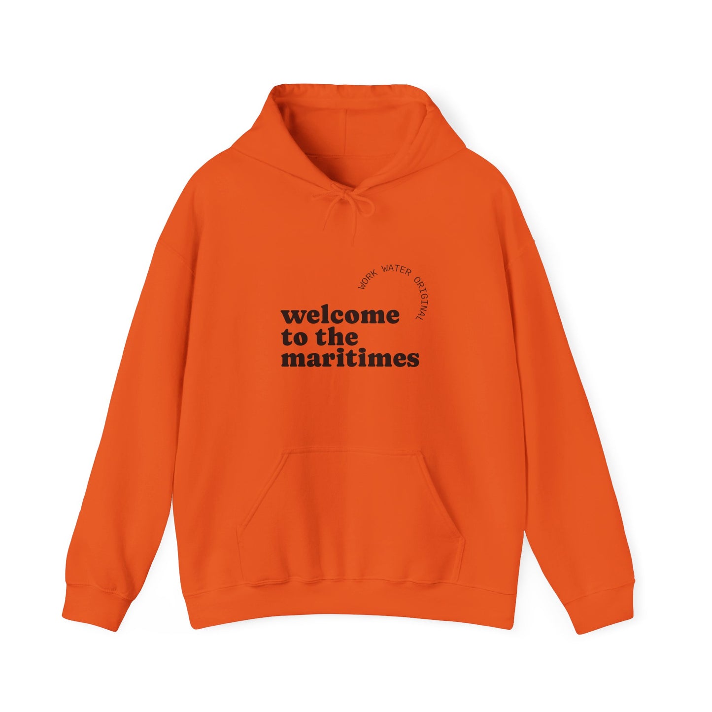 'Welcome to the Maritimes' Cozy Hooded Sweatshirt