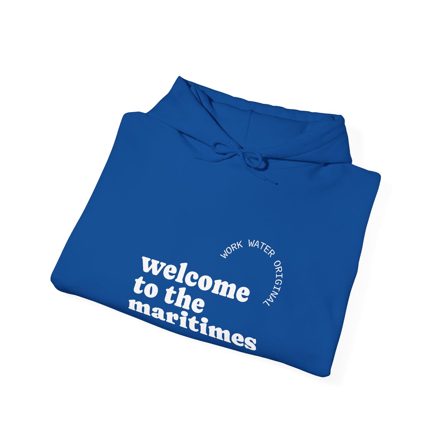 'Welcome to the Maritimes' Cozy Hooded Sweatshirt