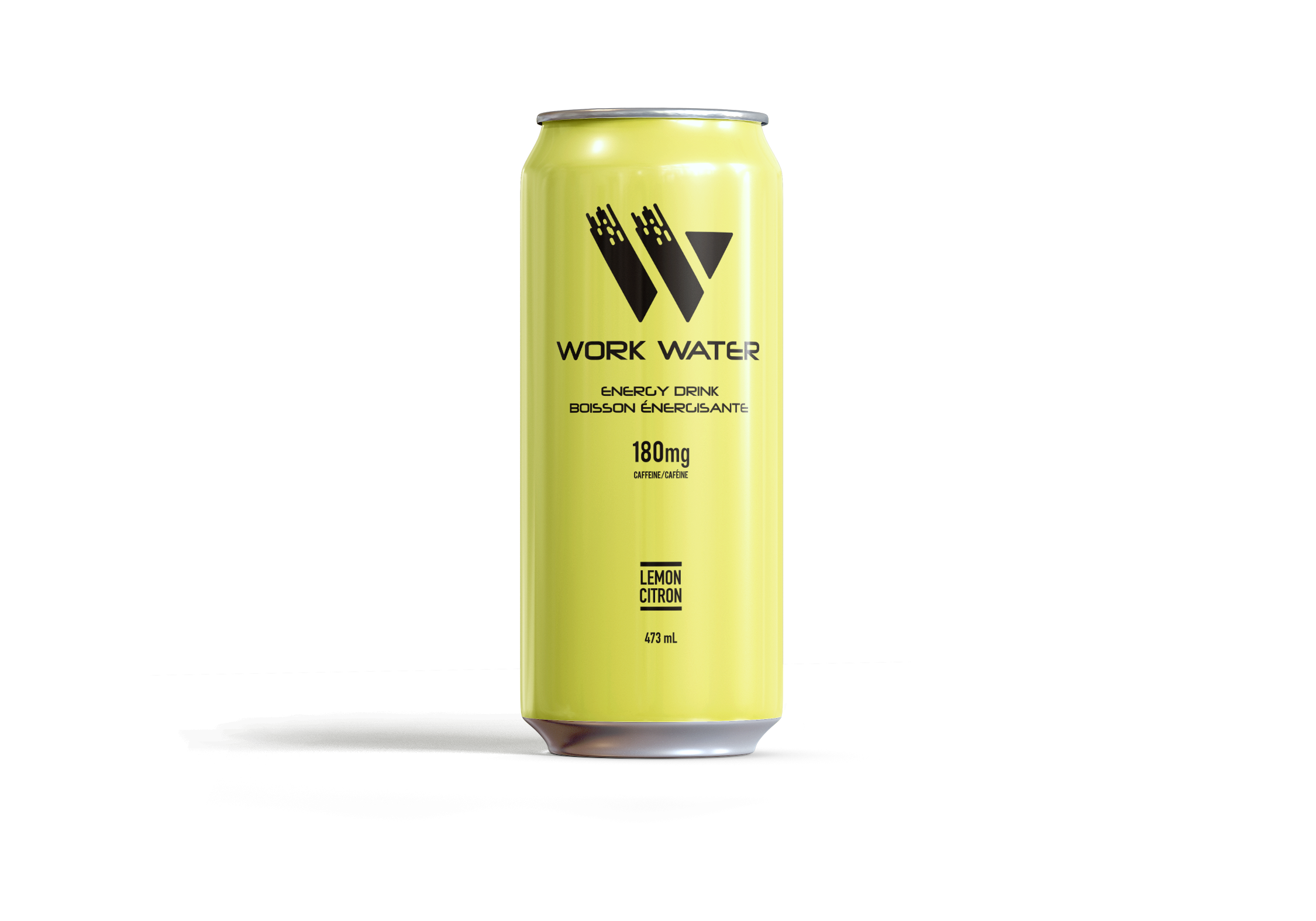 Work Water Energy Drink Lemon 12 X 473ml