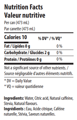 Work Water Energy Drink - Original-Coconut 12 x 473mL
