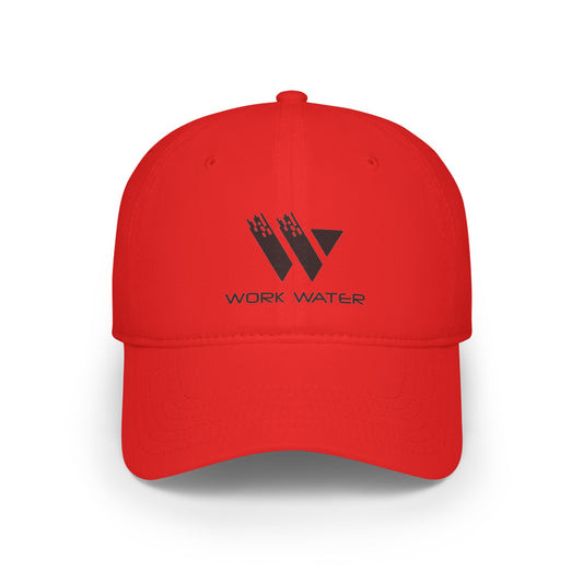 Work Water Logo Low Profile Baseball Cap
