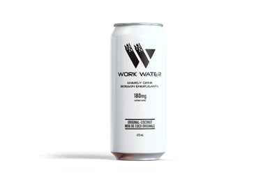 Work Water Energy Drink - Original-Coconut 12 x 473mL