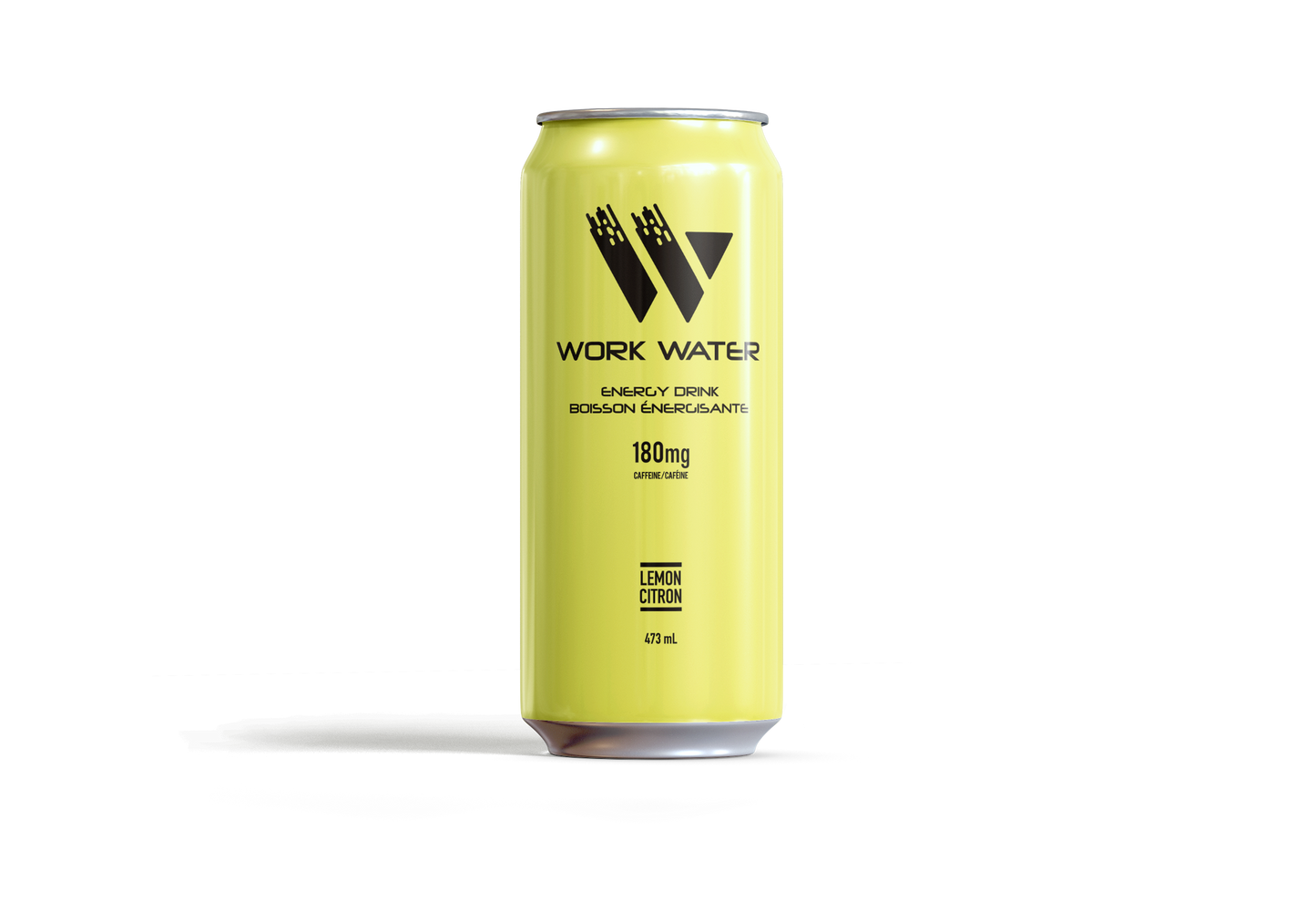 Work Water Energy Drink - Lemon 12 x 473mL