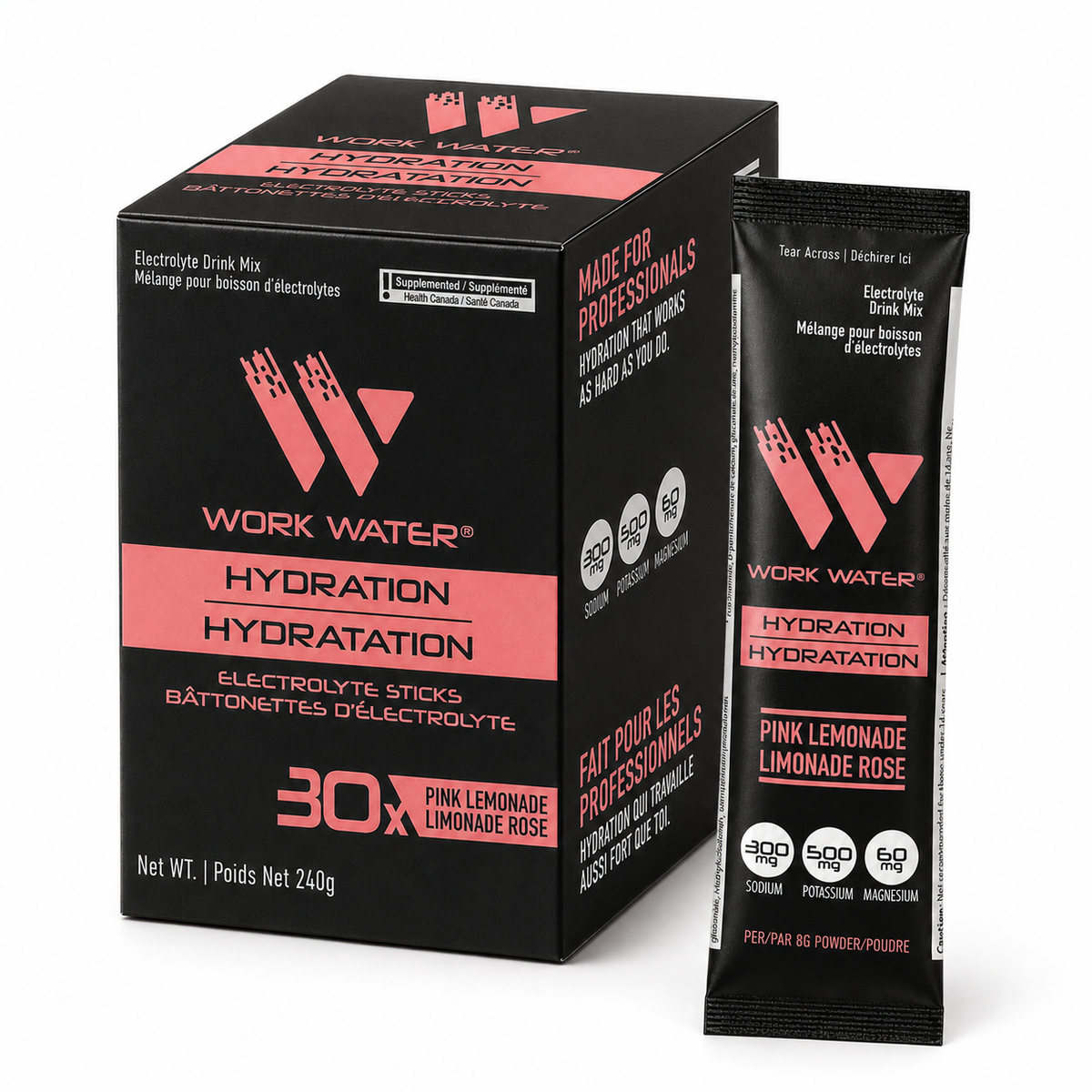 Pink Lemonade Hydration plus Fibre