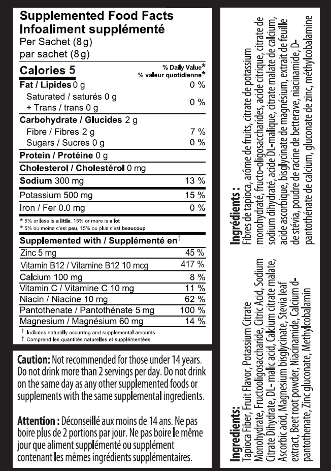 Pink Lemonade Hydration plus Fibre